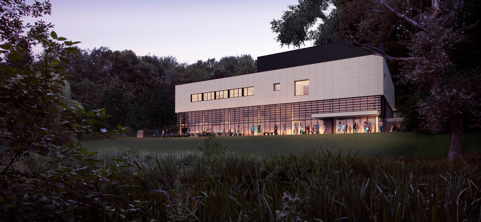 Front illustration of the new DLI museum in Durham