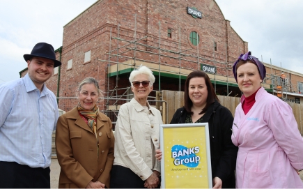 Banks Group Take a Seat at Beamish Museum in Beamish Museum’s 1950s cinema