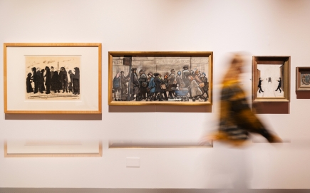 The Bowes Museum’s Kith and Kinship: Norman Cornish and LS Lowry exhibition