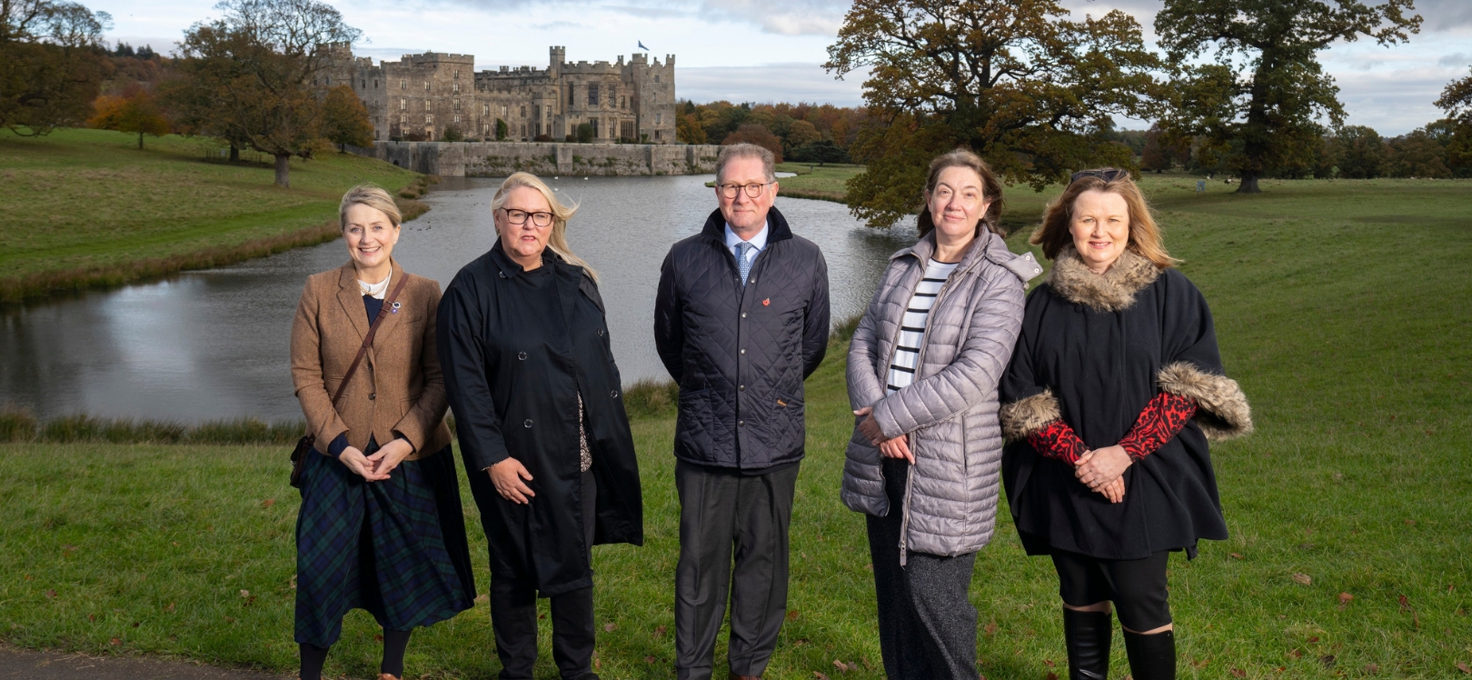 Rhiannon Hiles, chief executive officer at Beamish Museum; Michelle Gorman, managing director at Visit County Durham; Edward Perry, chief executive officer at The Auckland Project; Pam Porter, operations and events manager at Locomotion; Cllr Elizabeth Scott, Durham County Council’s Cabinet member for economy and partnerships.