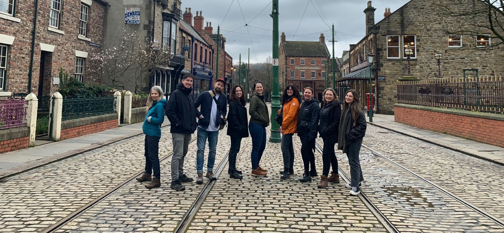 Location Managers visiting Beamish Museum, Spring 2024