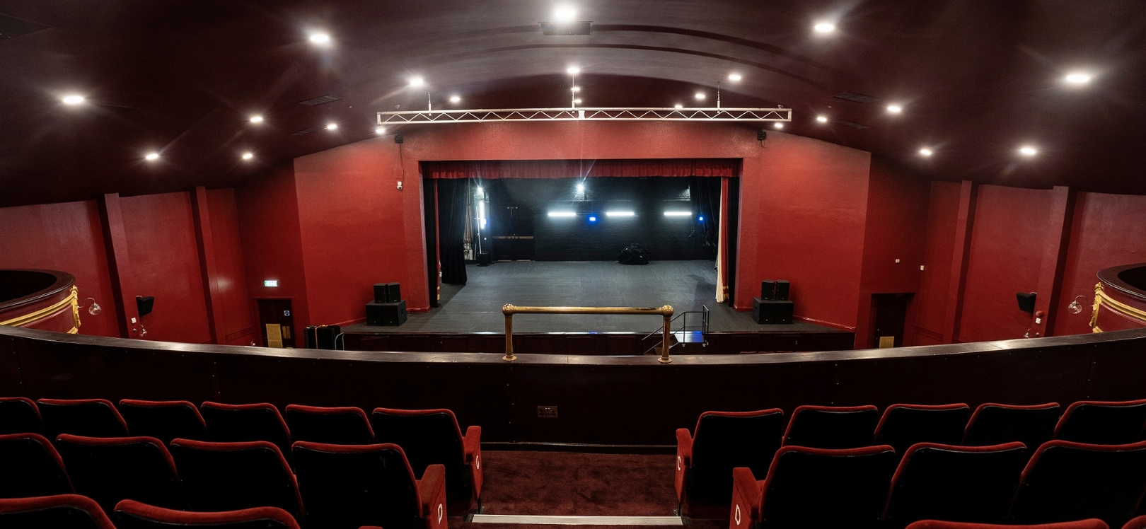 A view of the stage at Consett Theatre