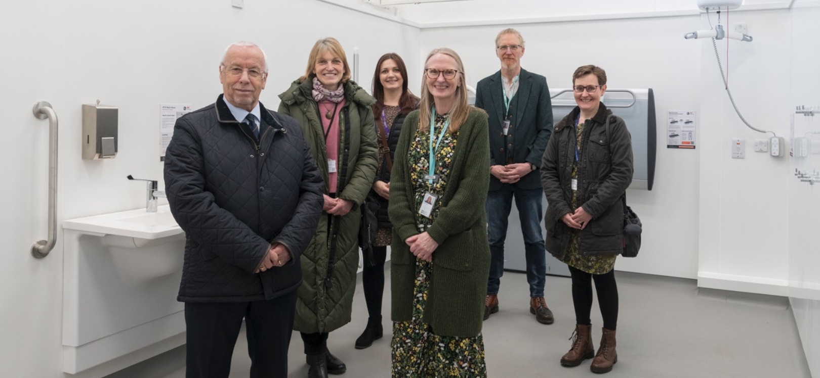 Pictured at Locomotion from left: Cllr Alan Shield, Durham County Council’s Cabinet member for equality and inclusion; Fiona Jeffries, programme delivery officer, Ministry of Housing, Communities and Local Government; Joanne Kelley, equality and diversity officer, Durham County Council; Sarah Price, head of Locomotion; Iain Whittick, former capital project manager, Locomotion; Dorothy Gibson, transnational funding officer, Durham County Council.