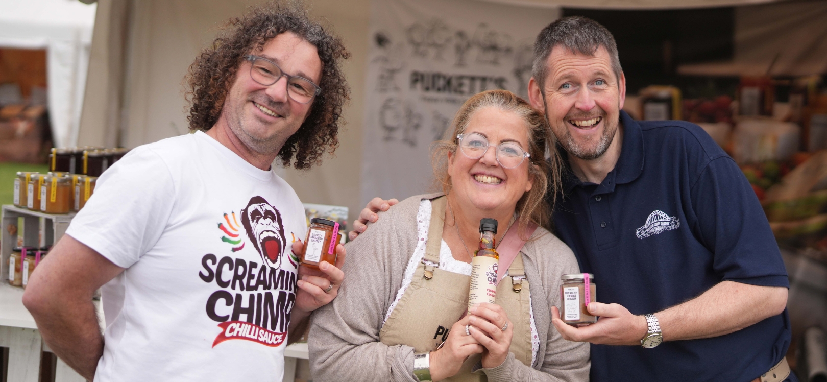 Traders at Seaham Food Festival