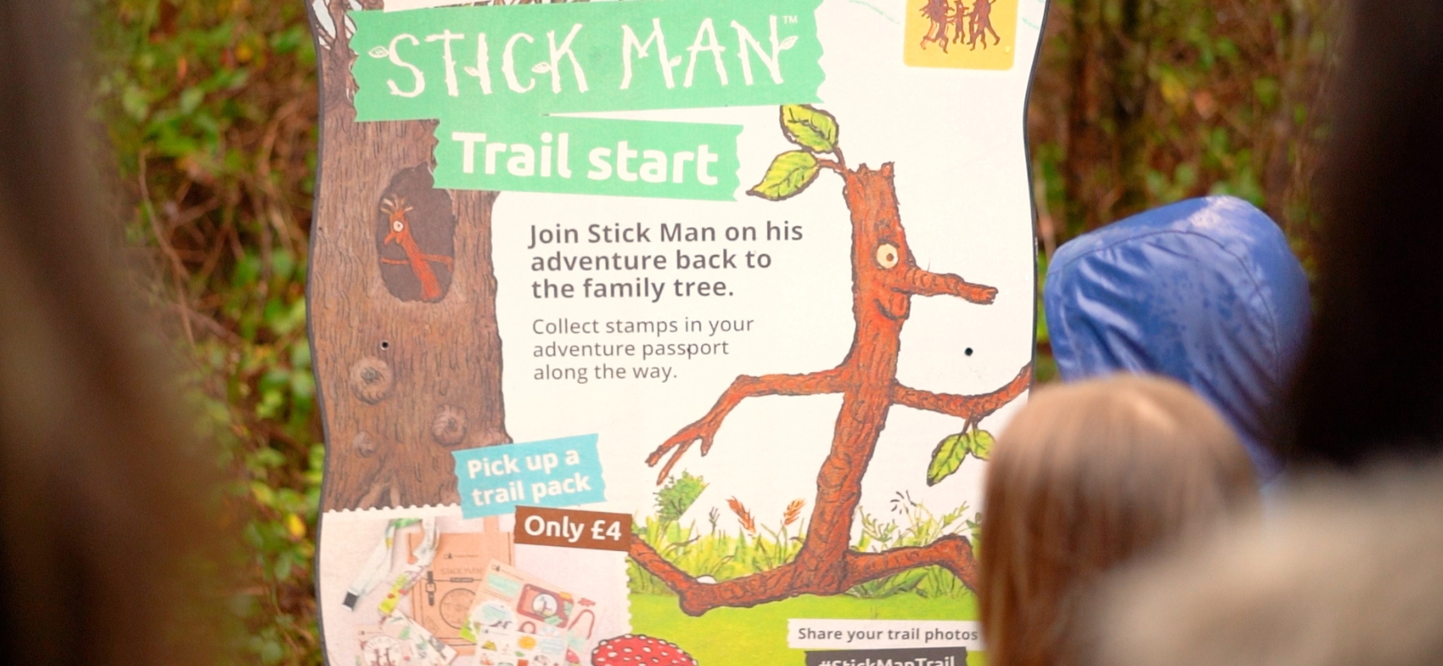 The Stickman at Hamsterley Forest