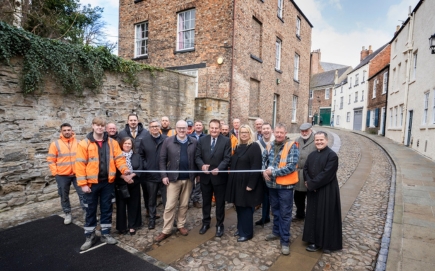  Work to restore historic Durham footpaths complete